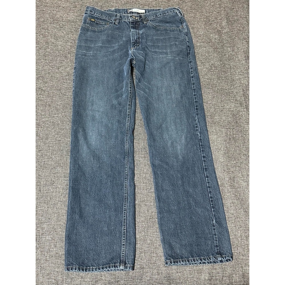 Lee Men's 36 X 34 Premium Select Relaxed Straight Leg Jeans